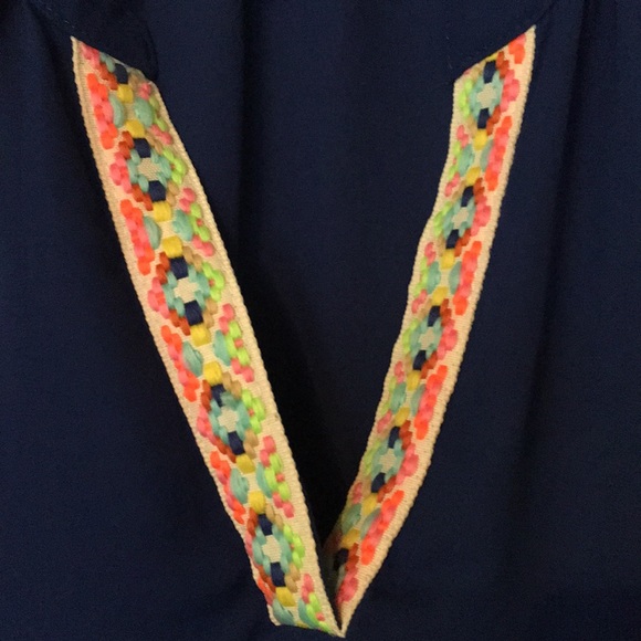 Sheer blue blouse - Picture 2 of 4